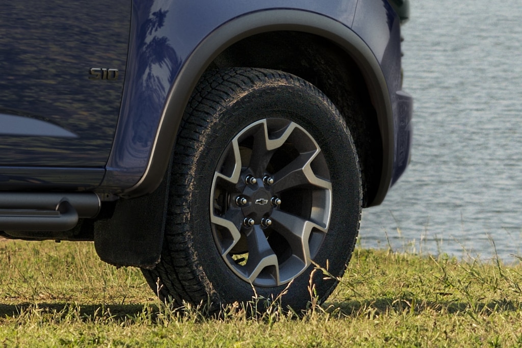 Rodas de 18 polegadas da picape Chevrolet S10 Z71